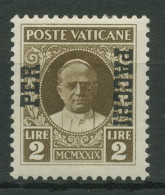 Vatikan 1931 Paketmarken Papst PiusXI. PA 10 Postfrisch - Pacchi Postali