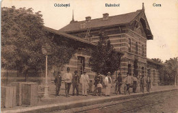 Romania - ODOBESTI - The Railway Station During German Occupation (World War One) - Romania