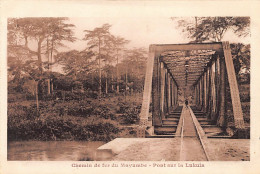 Congo Kinshasa - Chemin De Fer Du Mayumbe - Pont Ferroviaire Sur La Rivière Lukula - Ed. Inconnu  - Otros & Sin Clasificación