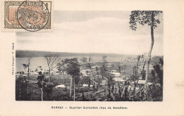 Centrafrique - BANGUI - Quartie Européen (Vue Du Bataillon) - Ed. F. Aurat  - Zentralafrik. Republik