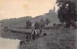 FLORENVILLE (Lux.) La Semois - Pêcheurs - Ed. Nels Série Delft N. 4 - Florenville