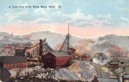 Usa - BUTTE (MT) A View From Little Butte - Gold And Silver Mines - Autres & Non Classés