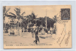 Nouvelle-Calédonie - NOUMÉA - Défilé De La Musique, Le Cheikh Makrani En Tête - Ahmed Ben Mezrag Ben Mokrani, Frère Du P - Nouvelle Calédonie