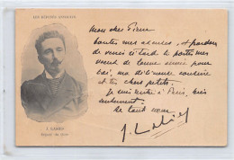 JUDAICA - France - Les Députés Antijuifs - J. Lasies, Député Du Gers - Carte Avec Autographe Du Député - Ed. Inconnu  - Judaisme