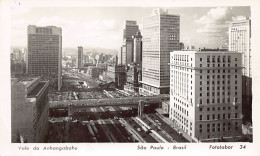 BRASIL Brazil - SÃO PAULO - Vale Do Anhangabau - Ed. Fotolabor 34 - São Paulo