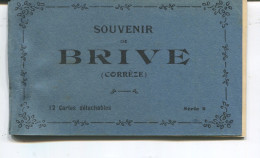 Carnet Souvenir De 12 CPA DE BRIVE (Reste 4) - - Brive La Gaillarde