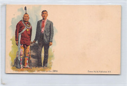 Native Americana - Chief Kittahook - Willim Pollock - Private Mailing Card - Publ. Franz Huld2 - Indios De América Del Norte