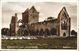 11732583 Dumfries Galloway Sweetheart Abbey Ruins Valentine's Post Card Dumfries - Otros & Sin Clasificación