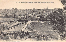 JERUSALEM - Panoramic View From The Mount Of Olives - Publ. G. Rémy 33 - Israele