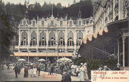 Česká Rep. - KARLOVY VARY Karlsbad - Café Pupp - Tchéquie