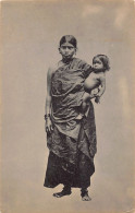 SRI LANKA - Tamil Woman And Child - Publ. Plâté Ltd. 47 - Sri Lanka (Ceylon)