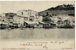 Constantinople L'Ile De Halki Circulée En 1914 - Turkije