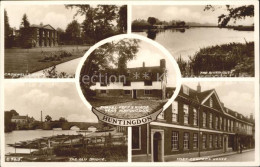 11732506 Huntingdon Huntingdonshire Cromwells House River Ouse Old Bridge Poet C - Andere & Zonder Classificatie