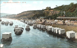 11732422 Sandown Isle Of Wight Beach Bath Cabines Isle Of Wight - Other & Unclassified