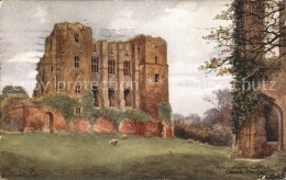 11732410 Kenilworth Castle Caesar Tower Water Colour Drawing Quatremain Kuenstle - Sonstige & Ohne Zuordnung