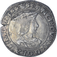 France, François Ier, Teston, Paris, 2nd Type, Argent, TB+, Gadoury:279B - 1515-1547 Frans I