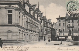 FR3074  --  GRENOBLE  --   LE PALAIS DE JUSTICE ET LA STATUE DE BAYARD  --  1902 - Grenoble