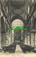 R610908 London. St. Paul Cathedral. The Nave. Looking East. W. S. Lincoln - Andere & Zonder Classificatie