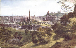 11732310 Edinburgh View From The Castle Valentines Post Card Edinburgh - Other & Unclassified