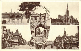 11732297 Salisbury Wiltshire Cathedral And River Gate High Street Poultry Cross  - Altri & Non Classificati