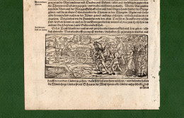 ST-DE Rhein Elsaß Schwaben 1550 Cosmographia Sebastian Münster Holzschnitt - Prenten & Gravure