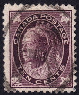 CANADA 1897 QV 10c Sc#73 - USED @P971 - Gebraucht