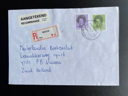 NETHERLANDS 1993 REGISTERED LETTER BEDUM TO VIANEN NEDERLAND AANGETEKEND - Covers & Documents