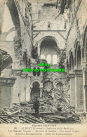 R610952 Albert. Somme. Interior Of Basilica. The Great Organ. After The Bombardm - Monde