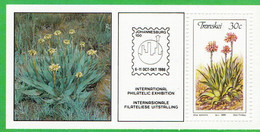 TRANSKEI, 1986,  MNH Stamp(s), Aloes   Nr(s) 185-188ms Block 3, Scan F5680 - Transkei