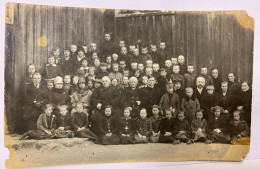 PILVIŠKIAI FOTO POSTCARD LITHUANIA VAIKAI KIDS - Lituanie