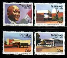 TRANSKEI, 1986,  MNH Stamp(s), 10th Year Independence,  Nr(s) 193-196 - Transkei