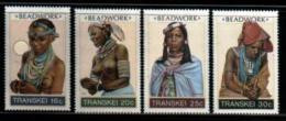 TRANSKEI, 1987,  MNH Stamp(s), Beadwork,  Nr(s) 202-205 - Transkei