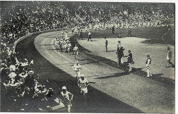 Photo Carte De Stockholm 1912 The Marathon Runners Leaving The Stadium - Jeux Olympiques