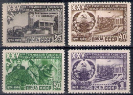 Russia 1950, Michel Nr 1438-41, MLH OG - Unused Stamps