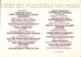 H2030 - Franz Von Assisi Spruchkarte - Verlag Dresden DDR - Altri & Non Classificati