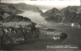 11729428 Vierwaldstaettersee SZ Mit Ruetli Und Seelisberg Vom Fronalpstock Brunn - Altri & Non Classificati