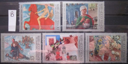 RUSSIA ~ 1978 ~ S.G. NUMBERS 4797 - 4801, ~ 'LOT B' ~ PAINTINGS. ~ MNH #03593 - Nuevos