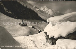 11729304 Andermatt Ortsblick Winterlandschaft Andermatt - Sonstige & Ohne Zuordnung