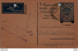 Pakistan Postal Stationery 1A To Multan - Pakistan