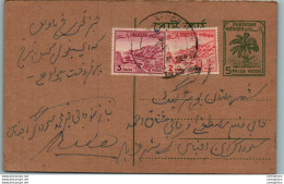 Pakistan Postal Stationery Tree 5 P - Pakistan