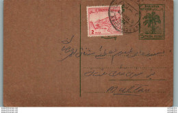 Pakistan Postal Stationery Tree 5 P To Multan - Pakistan