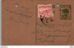 Pakistan Postal Stationery Tree 5 P - Pakistan