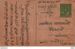 India Postal Stationery 9p - Postcards