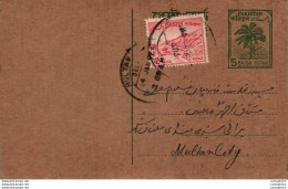 Pakistan Postal Stationery 5p Tree To Multan - Pakistán