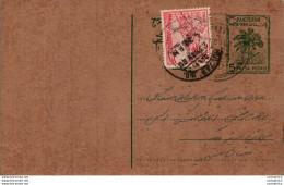 Pakistan Postal Stationery 5p Tree - Pakistan