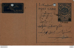 Pakistan Postal Stationery 5 Paisa On 1A - Pakistán