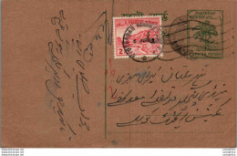 Pakistan Postal Stationery 5p Tree - Pakistán