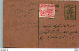 Pakistan Postal Stationery 5p Tree - Pakistan