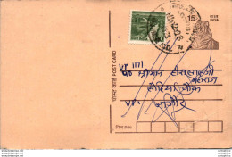 India Postal Stationery Tiger 15 - Postcards