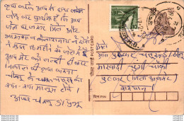 India Postal Stationery Tiger 15 - Postcards